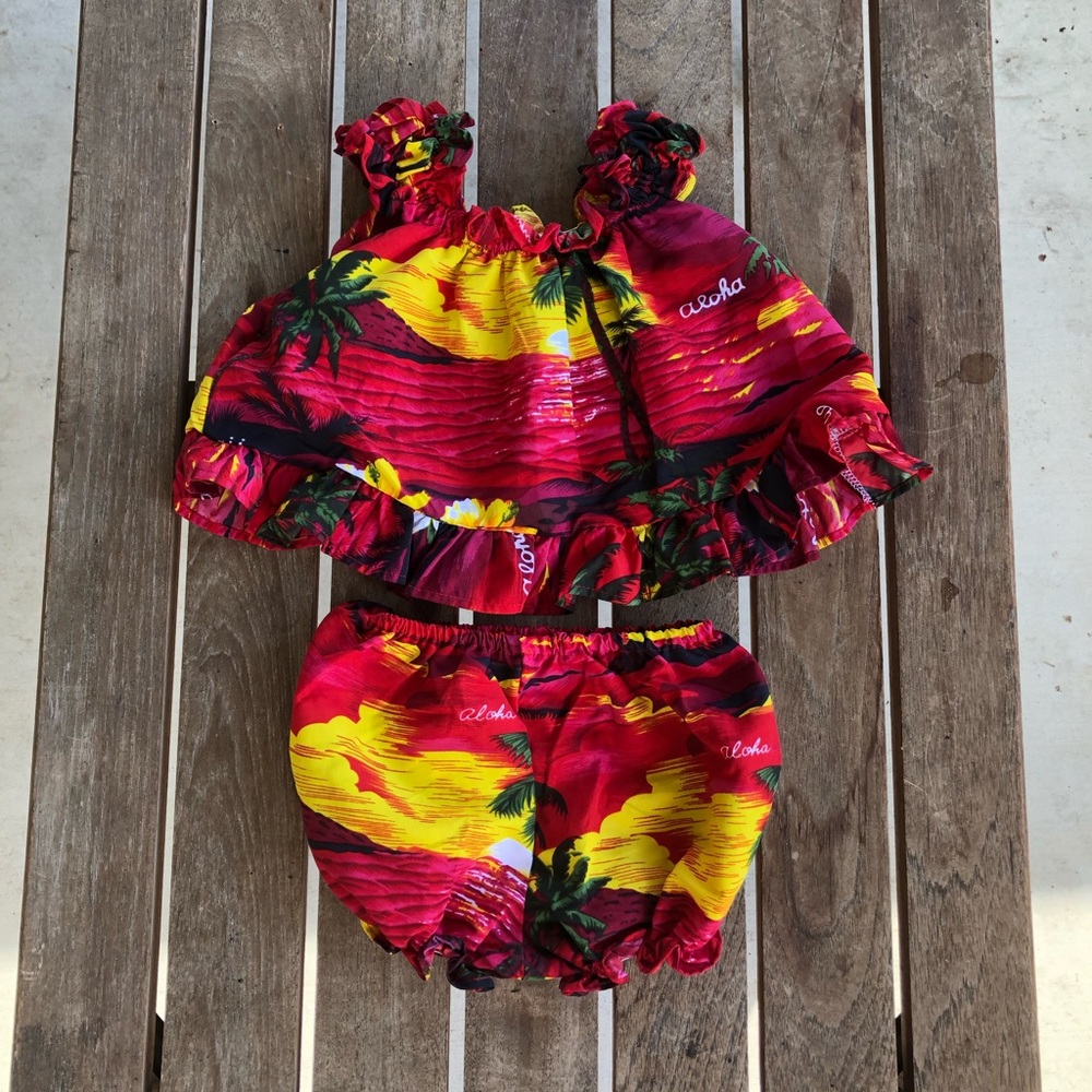 Baby Hawaiian Vacation Dress